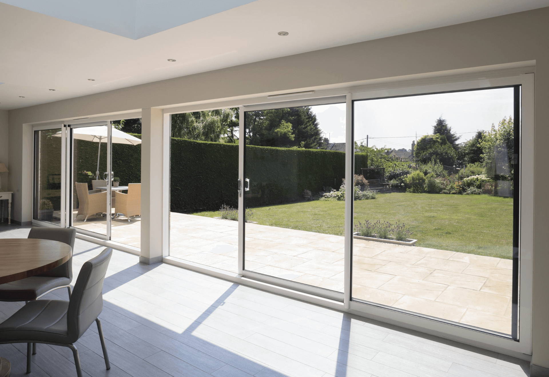 Smart Inline Sliding Doors supplied in the UK The BiFolding Door Co