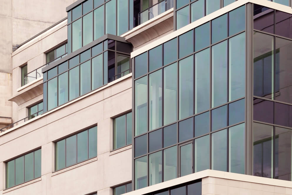 Aluminium Curtain Walling